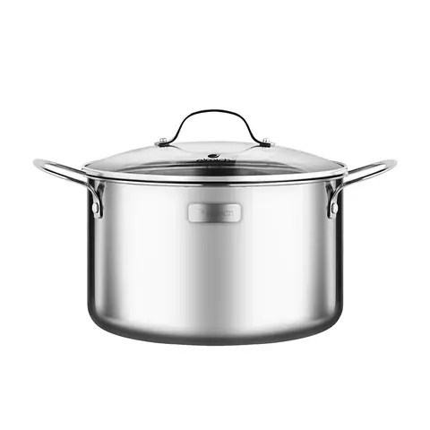 Nồi inox cao cấp 3 lớp đáy liền Trimax EL-3736 size 28cm Nồi inox cao cấp 3 lớp đáy liền Trimax EL-3736 size 28cm