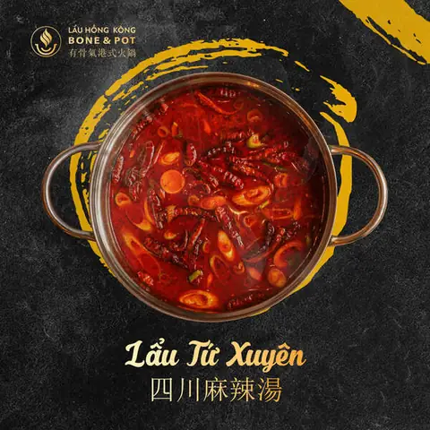 Cách nấu lẩu bò Trung Hoa chuẩn vị Tứ Xuyên tại nhà