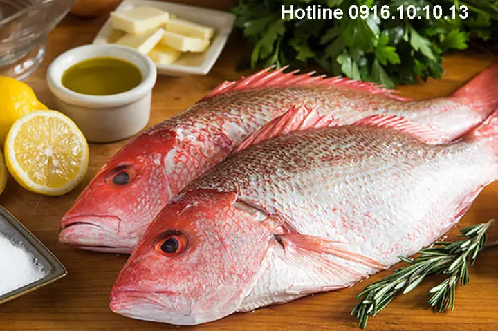 Nguyên Liệu Cho Món Lẩu Cá Hồng Biển Chua Cay