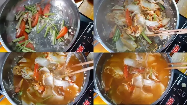 Bước 3nấu Lẩu