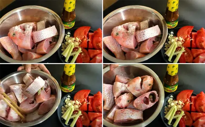 Cách Nấu Lẩu Cá Diêu Hồng Chua Cay