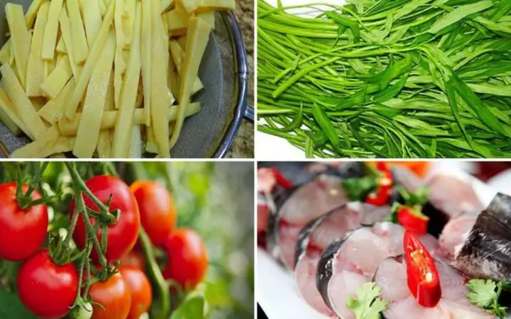 Chuẩn bị nguyên liệu