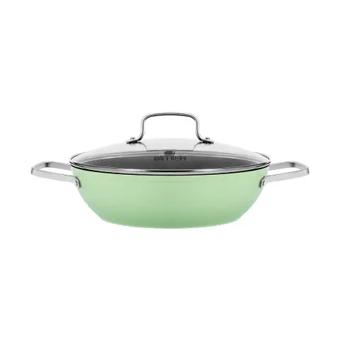 Nồi lẩu chống dính vân đá Elmich El-5553GY28 size 28cm