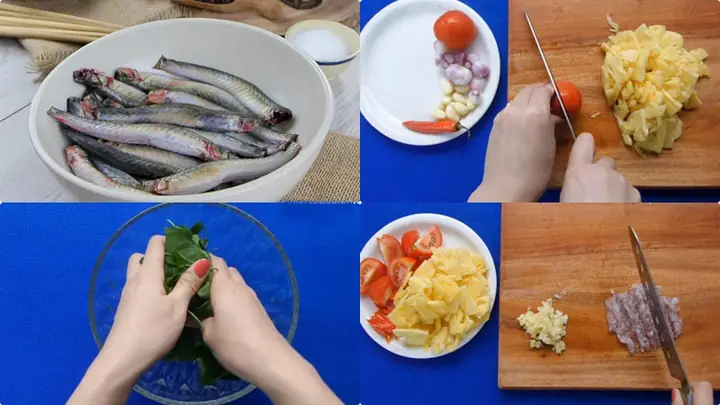 Bước 1: Sơ Chế Cá Kèo