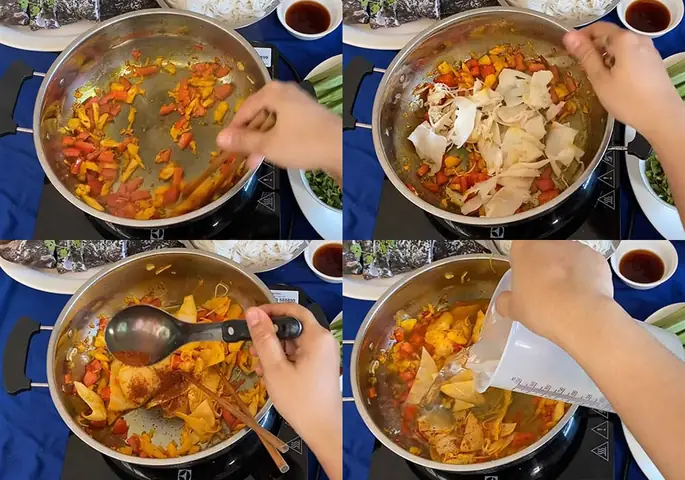 Các bước làm lẩu cá mú măng chua Các bước làm lẩu cá mú măng chua