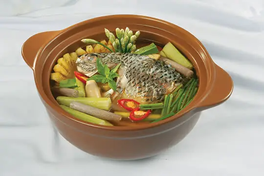 Cách nấu lẩu cá rô phi: