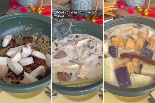 Các Bước Nấu Lẩu Chao Chay