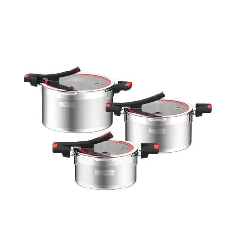 Bộ Nồi Inox Liền Khối Elmich Milano El-8090 Size 16, 20, 22cm