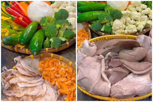 Nguyên Liệu Nấu Lẩu Cù Lao