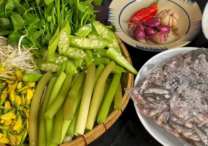 Chuẩn Bị Nguyên Liệu