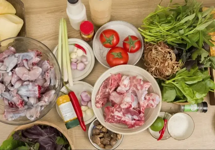 Chuẩn Bị Nguyên Liệu