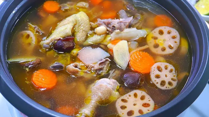 8cách Nấu Lẩu Gà Thuốc Bắc