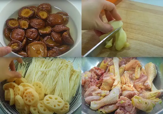 Sơ chế nguyên liệu