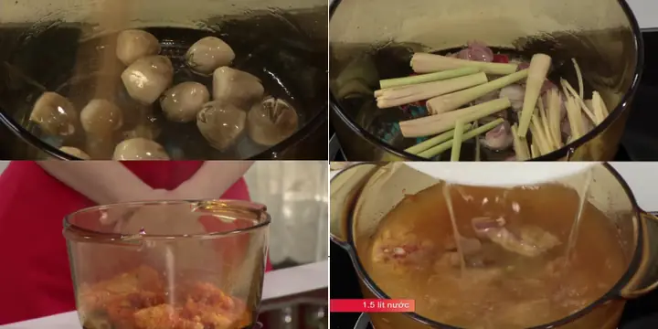 Cách nấu lẩu gà nòi