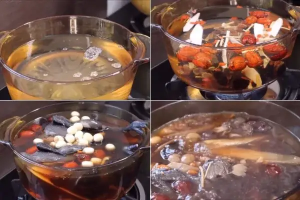 Cách Nấu Lẩu Gà Hầm Thuốc Bắc