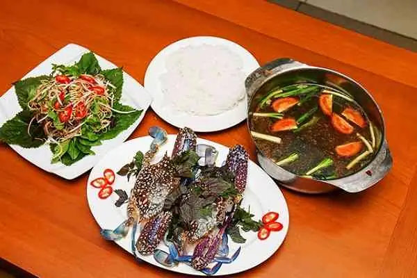 Nguyên Liệu Lẩu Ghẹ Chua Cay