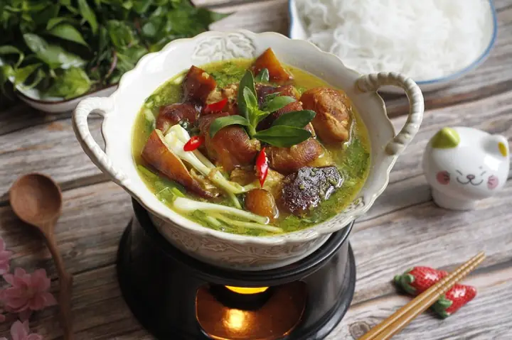 Cách nấu lẩu giả cầy giò heo thơm ngon, đậm đà, chuẩn vị Bắc Cách nấu lẩu giả cầy giò heo thơm ngon, đậm đà, chuẩn vị Bắc