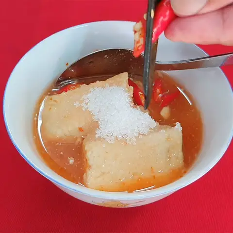 Làm sốt chao chấm lẩu Làm sốt chao chấm lẩu