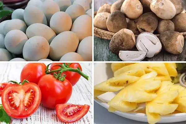 Nguyên Liệu Nấu Lẩu Hột Vịt Lộn