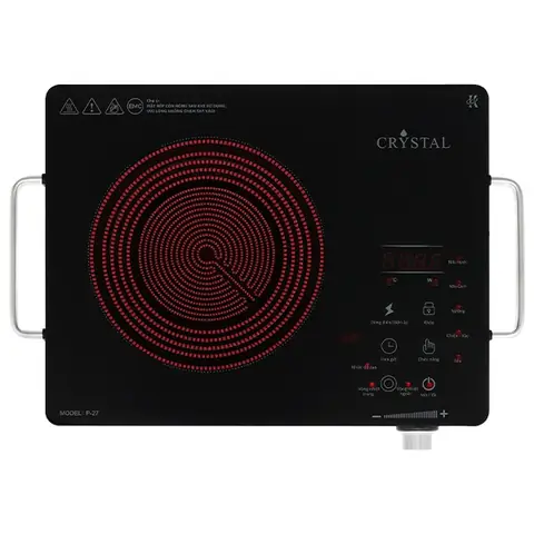 Bếp Hồng Ngoại Đơn Crystal P-27 2000w