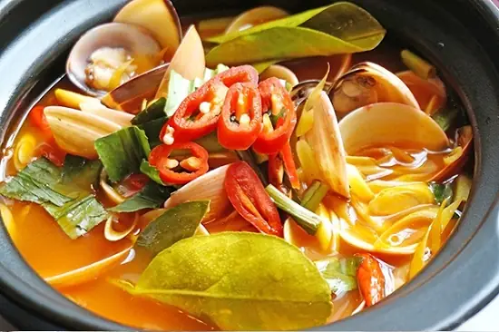 Cã¡ch Náº¥u Láº©u Nghãªu Chua Cay