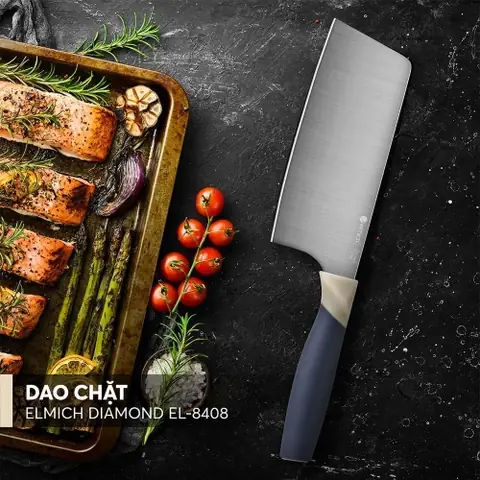 Dao chặt Elmich Diamond EL8408 Dao chặt Elmich Diamond EL8408