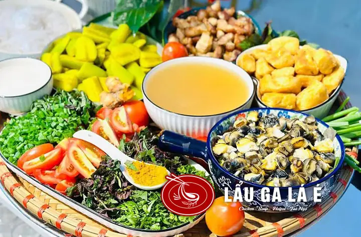 🐌 Lẩu ốc chuối đậu – Món dân dã đậm đà hương Bắc, ăn một lần là nhớ mãi!