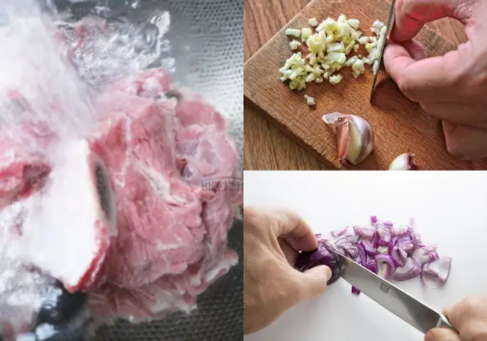 Sơ chế nguyên liệu