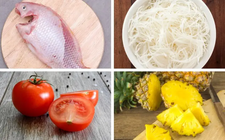 1Nguyên liệu nấu lẩu thái cá diêu hồng