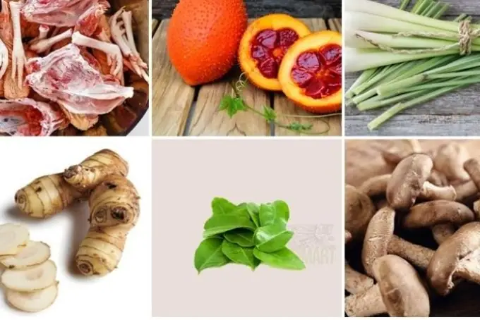 Nguyên Liệu Nấu Lẩu Thái Đơn Giản