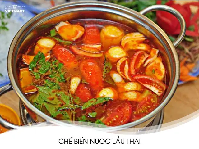 Chế Biến Nước Lẩu Chua Cay Cùng Gia Vị Nêm Sẵn Aji Quick Lẩu Thái