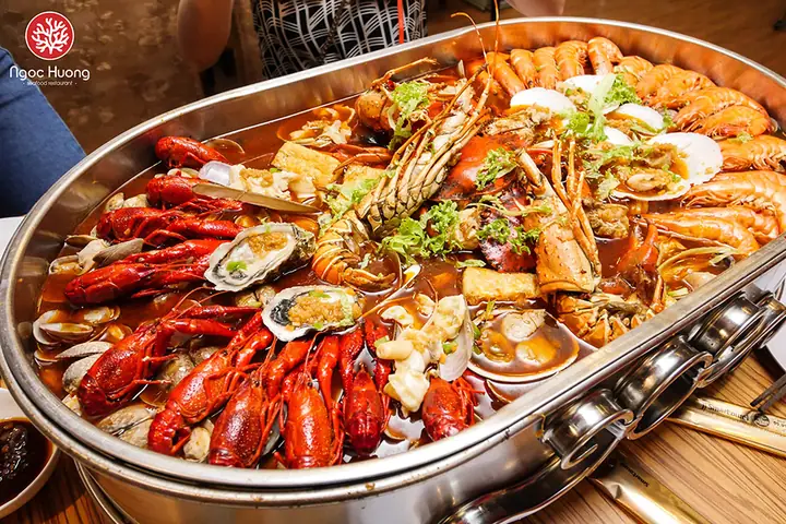 Nguyên liệu được tuyển chọn kỹ lưỡng, vẫn còn tươi sống