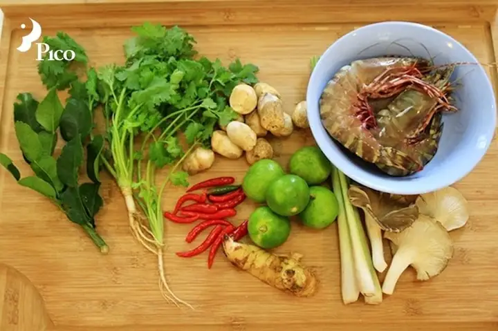 Nguyên liệu cho nước dùng lẩu thái