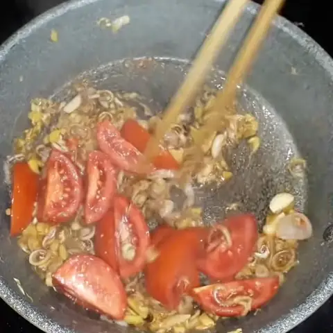 Xào cà chua Xào cà chua