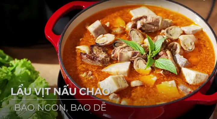 Cách Nấu Lẩu Vịt Trời