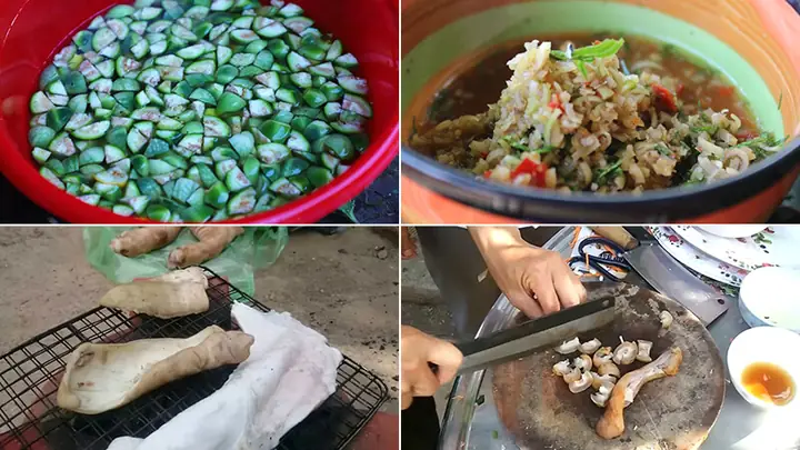 Bước 1: Sơ chế nguyên liệu