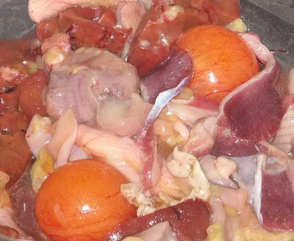 Hướng dẫn cách làm món mướp xào lòng gà Hướng dẫn cách làm món mướp xào lòng gà