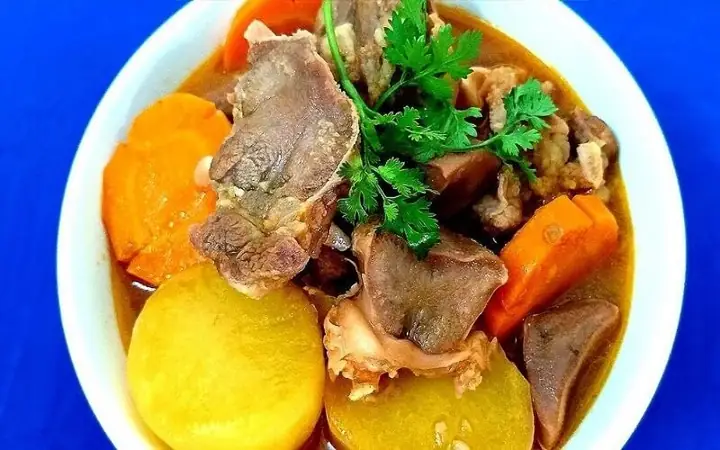 Thành Phẩm Lưỡi Heo Hầm Tiêu Xanh