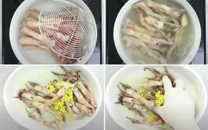 Bước 1: Sơ chế nguyên liệu Bước 1: Sơ chế nguyên liệu