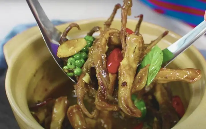 cách nấu lưỡi vịt sapo