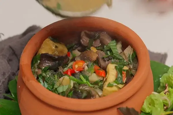 Lươn Nấu Chuối Đậu