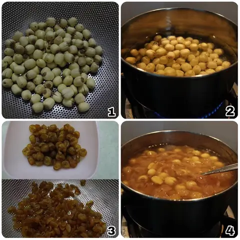 Chè hạt sen long nhãn Chè hạt sen long nhãn