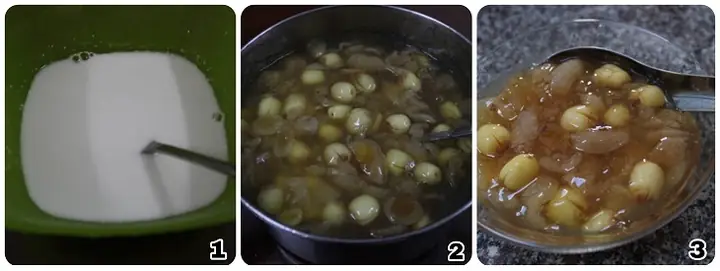 Chè hạt sen long nhãn Chè hạt sen long nhãn