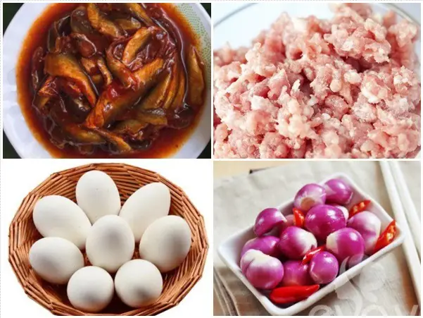 Nguyên Liệu Làm Mắm Chưng Thịt Trứng Hột Vịt Nguyên Liệu Làm Mắm Chưng Thịt Trứng Hột Vịt
