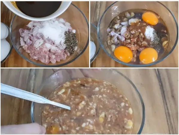 Bước 2: Ướp Mắm Với Thịt Bước 2: Ướp Mắm Với Thịt