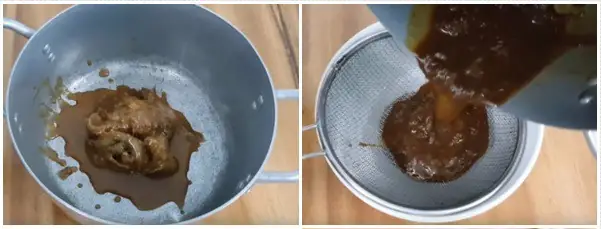 Bước 1: Nấu Và Lọc Mắm Cá Bước 1: Nấu Và Lọc Mắm Cá