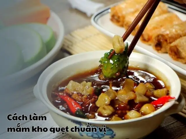Cách Làm Mắm Kho Quẹt Chuẩn Vị