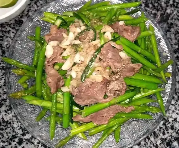 Cách Làm Món Măng Tây Xào Tỏi Đơn Giản