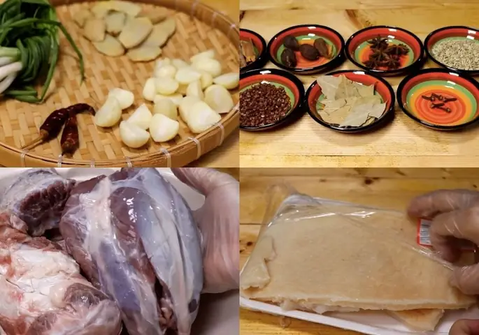 Chuẩn Bị Nguyên Liệu