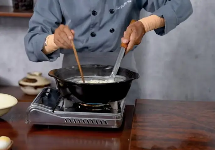 Trụng Mì Đài Loan Và Cải Thìa